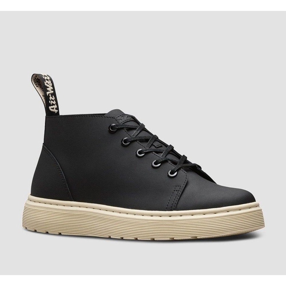 Dr. Martens Baynes Black Ajax‎ Boots – Canvas – US 6 Men's